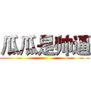 瓜瓜是帅逼 ()