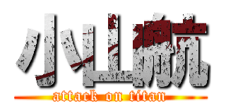 小山航 (attack on titan)