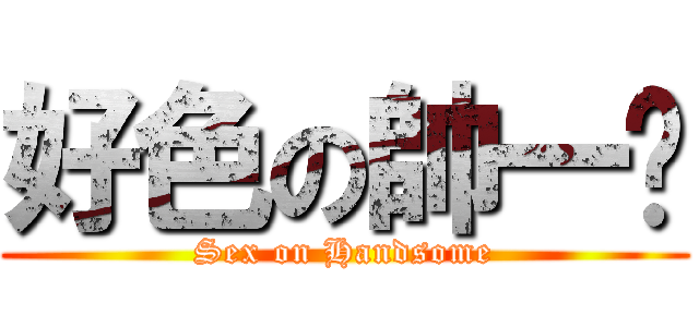 好色の帥一步 (Sex on Handsome)