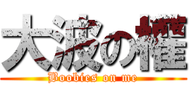 大波の權 (Boobies on me)