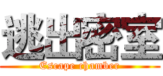 逃出密室 (Escape chamber)