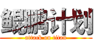 鲲鹏计划 (attack on titan)