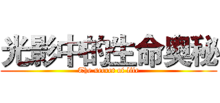 光影中的生命奥秘 (The secret of life)