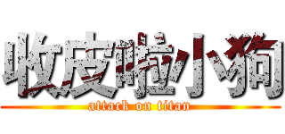 收皮啦小狗 (attack on titan)