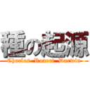 種の起源 (Charles  Roaert  Darwin)