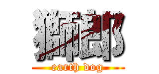 獅郎 (earth dog)