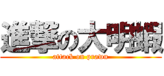 進撃の大明蝦 (attack on prawn)