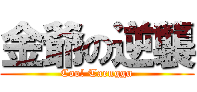 金爺の逆襲 (Cool Taenggu)