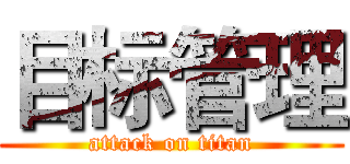 目标管理 (attack on titan)
