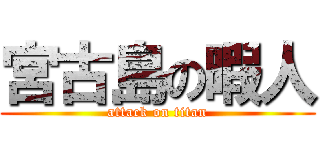 宮古島の暇人 (attack on titan)