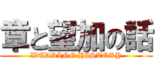 章と望加の話 (WEDDING HISTORY)