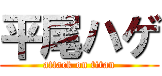 平尾ハゲ (attack on titan)