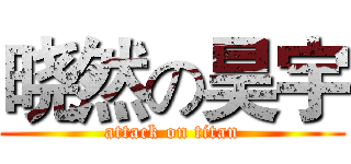 晓然の昊宇 (attack on titan)