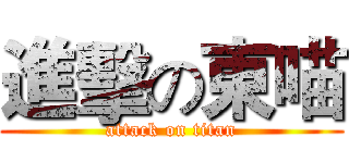 進擊の東喵 (attack on titan)