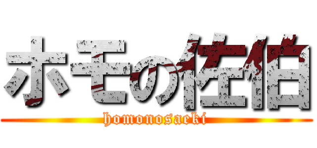 ホモの佐伯 (homonosaeki)