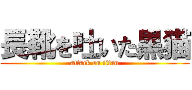 長靴を吐いた黒猫 (attack on titan)