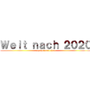 Ｗｅｌｔ ｎａｃｈ ２０２０ (esquizofrenia show)