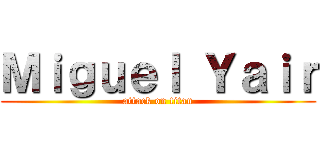 Ｍｉｇｕｅｌ Ｙａｉｒ (attack on titan)