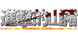 進擊的山豬 (attack on Minho)