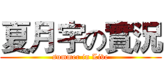 夏月宇の實況 (summer in Live)
