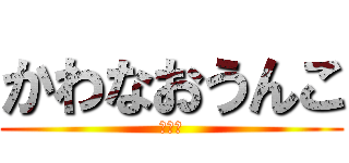 かわなおうんこ (うんこ)