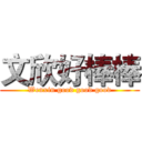 文欣好棒棒 (Wenxin good good good)