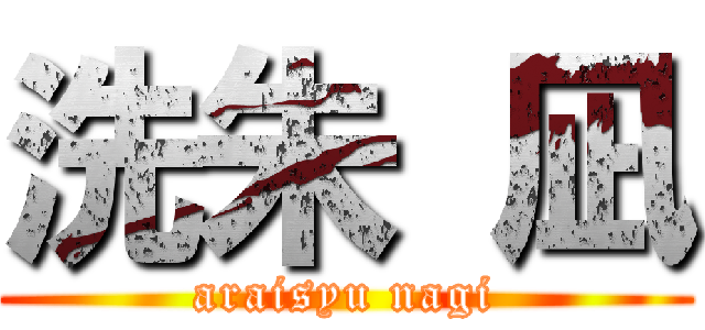 洗朱 凪 (araisyu nagi)