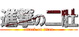 進撃の二肚 (attack on titan)