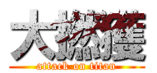 大撚獲 (attack on titan)