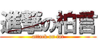 進撃の柏言 (attack on fat)