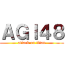 ＡＧＩ４８ (attack on titan)