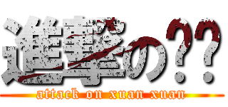 進撃の瑄瑄 (attack on xuan xuan)