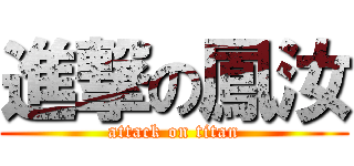 進撃の鳳汝 (attack on titan)