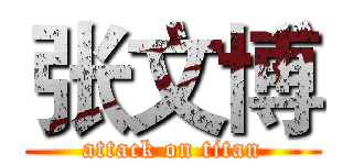 张文博 (attack on titan)