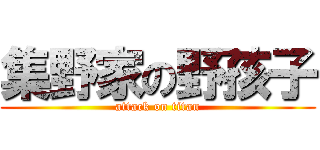 集野家の野孩子 (attack on titan)