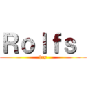 Ｒｏｌｆｓ  (bts)