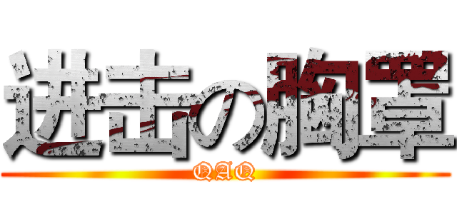 进击の胸罩 (QAQ)
