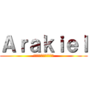 Ａｒａｋｉｅｌ (ᴳᴰ⁑ᴀʀᴀᴋɪᴇʟ࿐)