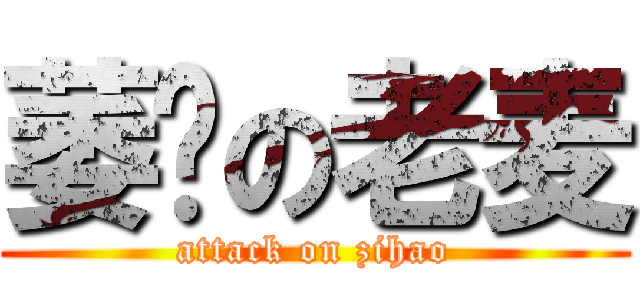 萎缩の老麦 (attack on zihao)