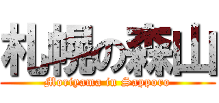 札幌の森山 (Moriyama in Sapporo)