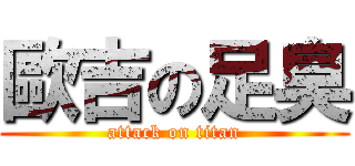 歐吉の足臭 (attack on titan)