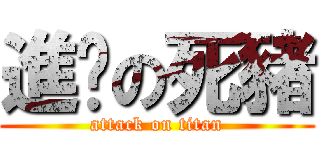 進擊の死豬 (attack on titan)