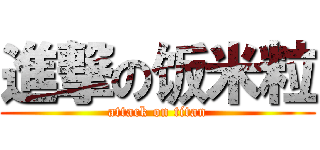 進撃の饭米粒 (attack on titan)