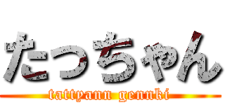 たっちゃん (tattyann gennki)