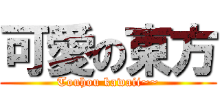 可愛の東方 (Touhou kawaii~~)