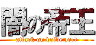 闇の帝王 (attack on voldemort)