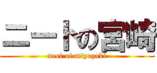 ニートの宮崎 (neet of miyazaki)