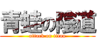 青蛙の陰道 (attack on titan)