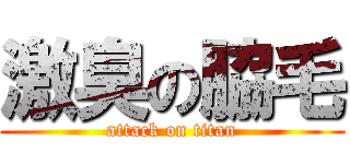 激臭の脇毛 (attack on titan)