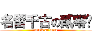 名留千古の貳零柒 (attack on titan)